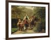 Returning from the Backery, 1860-Hermann Sondermann-Framed Giclee Print