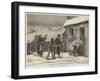 Returning from the Christmas Fair, Saxony-null-Framed Giclee Print