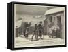 Returning from the Christmas Fair, Saxony-null-Framed Stretched Canvas