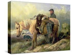 Returning from the Hill, 1868-Richard Ansdell-Stretched Canvas