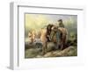 Returning from the Hill, 1868-Richard Ansdell-Framed Giclee Print