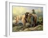 Returning from the Hill, 1868-Richard Ansdell-Framed Giclee Print