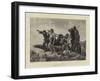 Returning from the Hunt in Gaul-null-Framed Giclee Print