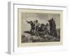 Returning from the Hunt in Gaul-null-Framed Giclee Print