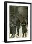 Returning from the Manor House 1892-null-Framed Premium Giclee Print