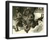 Returning from the Manor House 1892-null-Framed Giclee Print