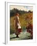 Returning from the Sping, 1874-Winslow Homer-Framed Giclee Print