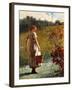 Returning from the Sping, 1874-Winslow Homer-Framed Giclee Print