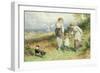 Returning from the Village, 19th Century-Myles Birket Foster-Framed Giclee Print