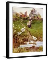 Returning Home, 1894-Thomas James Lloyd-Framed Giclee Print