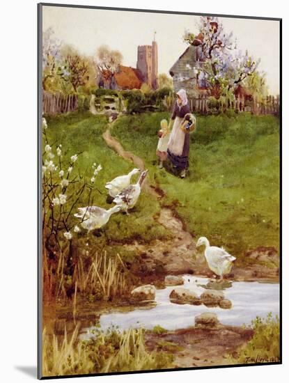 Returning Home, 1894-Thomas James Lloyd-Mounted Giclee Print