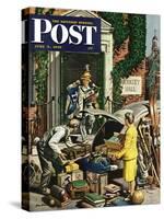 "Returning Home From College," Saturday Evening Post Cover, June 5, 1948-Stevan Dohanos-Stretched Canvas