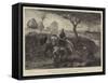 Returning Home from Ploughing-Jules Veyrassat-Framed Stretched Canvas