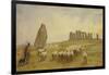 Returning Home, Stonehenge, Wiltshire-Edgar Barclay-Framed Giclee Print