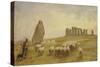 Returning Home, Stonehenge, Wiltshire-Edgar Barclay-Stretched Canvas