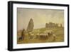 Returning Home, Stonehenge, Wiltshire-Edgar Barclay-Framed Giclee Print