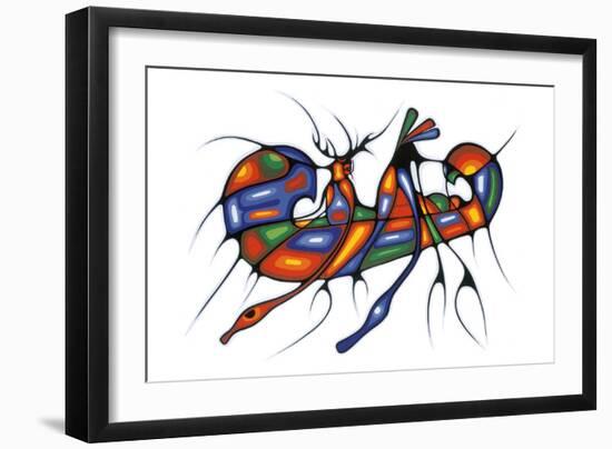 Returning Home-Cecil Youngfox-Framed Art Print