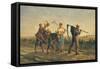 Returning Home-Jules Veyrassat-Framed Stretched Canvas