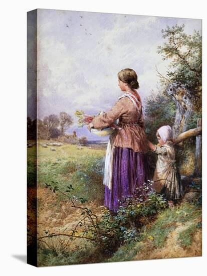 Returning Home-Myles Birket Foster-Stretched Canvas