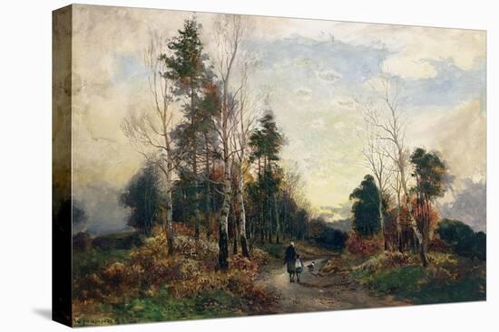 Returning Home-William Manners-Stretched Canvas