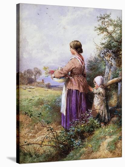 Returning Home-Myles Birket Foster-Stretched Canvas