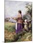 Returning Home-Myles Birket Foster-Mounted Giclee Print