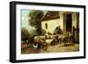 Returning Home-Charles Emile Jacque-Framed Giclee Print