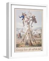 Returning Justice Lifts Aloft Her Scale, 1821-Theodore Lane-Framed Giclee Print