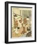 Returning Sails of the Towel Rack-Suzuki Harunobu-Framed Giclee Print