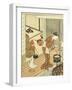 Returning Sails of the Towel Rack-Suzuki Harunobu-Framed Giclee Print