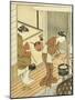 Returning Sails of the Towel Rack-Suzuki Harunobu-Mounted Giclee Print