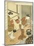Returning Sails of the Towel Rack-Suzuki Harunobu-Mounted Giclee Print
