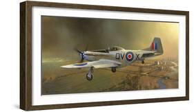 Returning to Base-Barrie A F Clark-Framed Giclee Print