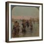 'Returning to camp after a day's shoot, Bebar jungle, India', 1909-Elmer Underwood-Framed Photographic Print