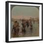 'Returning to camp after a day's shoot, Bebar jungle, India', 1909-Elmer Underwood-Framed Photographic Print