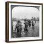 Returning to Camp after a Day's Shoot in the Behar Jungle, India, 1909-Underwood & Underwood-Framed Giclee Print