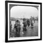 Returning to Camp after a Day's Shoot in the Behar Jungle, India, 1909-Underwood & Underwood-Framed Giclee Print