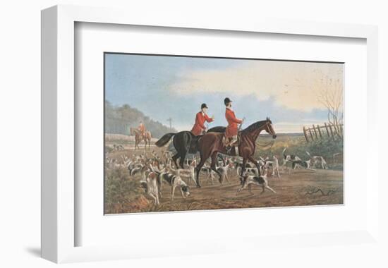 Returning to Kennel-A^ Sheldon Williams-Framed Art Print