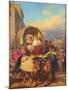 Returning to the Pau Market, 1860-Eugene Deveria-Mounted Giclee Print