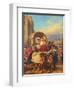 Returning to the Pau Market, 1860-Eugene Deveria-Framed Giclee Print