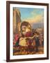 Returning to the Pau Market, 1860-Eugene Deveria-Framed Giclee Print