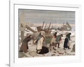Returning to the Reconquered Land, c.1918-Sir George Clausen-Framed Giclee Print