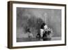 Returning with 'Cold Feet': German Torpedo-Boats Returning Home after an Icy Cruise-null-Framed Giclee Print
