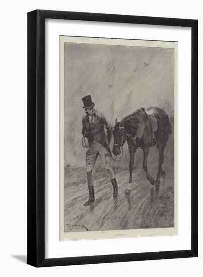 Returning-Richard Caton Woodville II-Framed Giclee Print