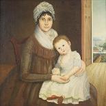 Mrs. Daniel Truman and Child, C.1798-1810-Reuben Moulthrop-Mounted Giclee Print