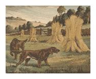 Setters Around Wheat Sheaves-Reuben Ward Binks-Premium Giclee Print