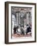 Reunion at the Mansion, 1849-Adolph Menzel-Framed Giclee Print