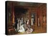 Reunion D'Elegantes-Johann Hamza-Stretched Canvas