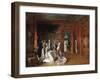 Reunion D'Elegantes-Johann Hamza-Framed Giclee Print