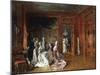 Reunion D'Elegantes-Johann Hamza-Mounted Giclee Print